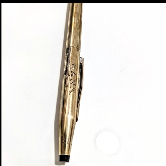 1970's Hank O' Neal Etched Sterling Solid Silver Tiffany & Co. Vtg working Pen - Picture 9 of 10